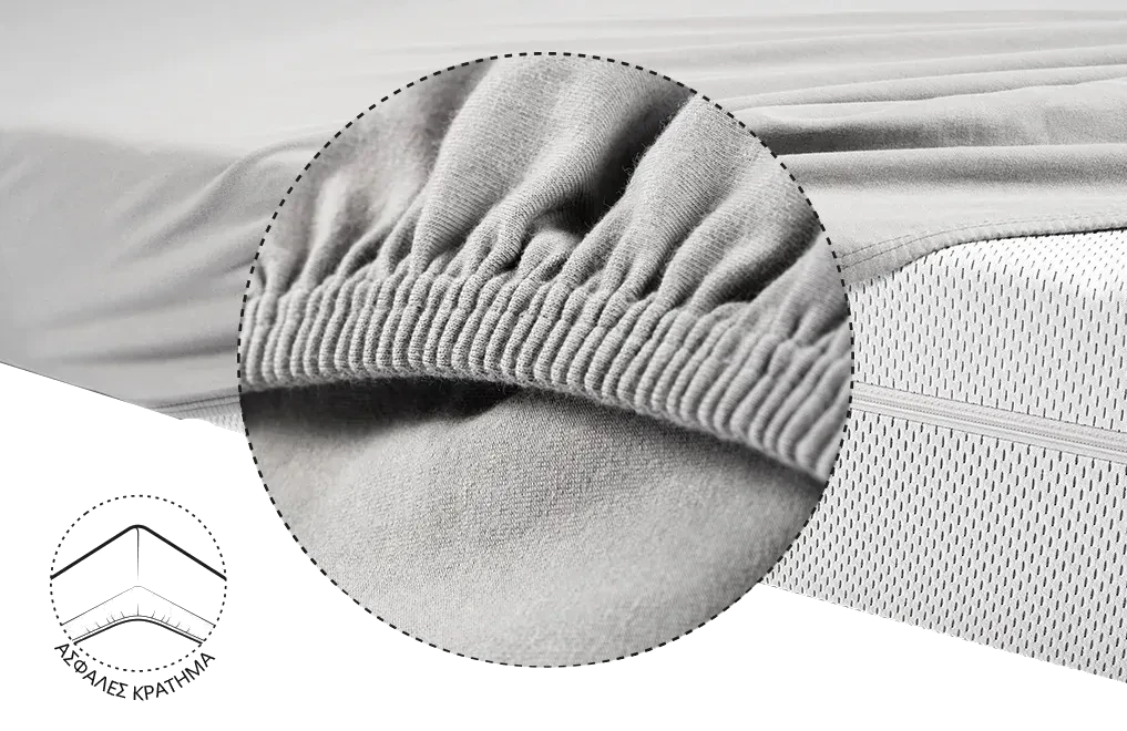JERSEY® Fitted sheet with elastic