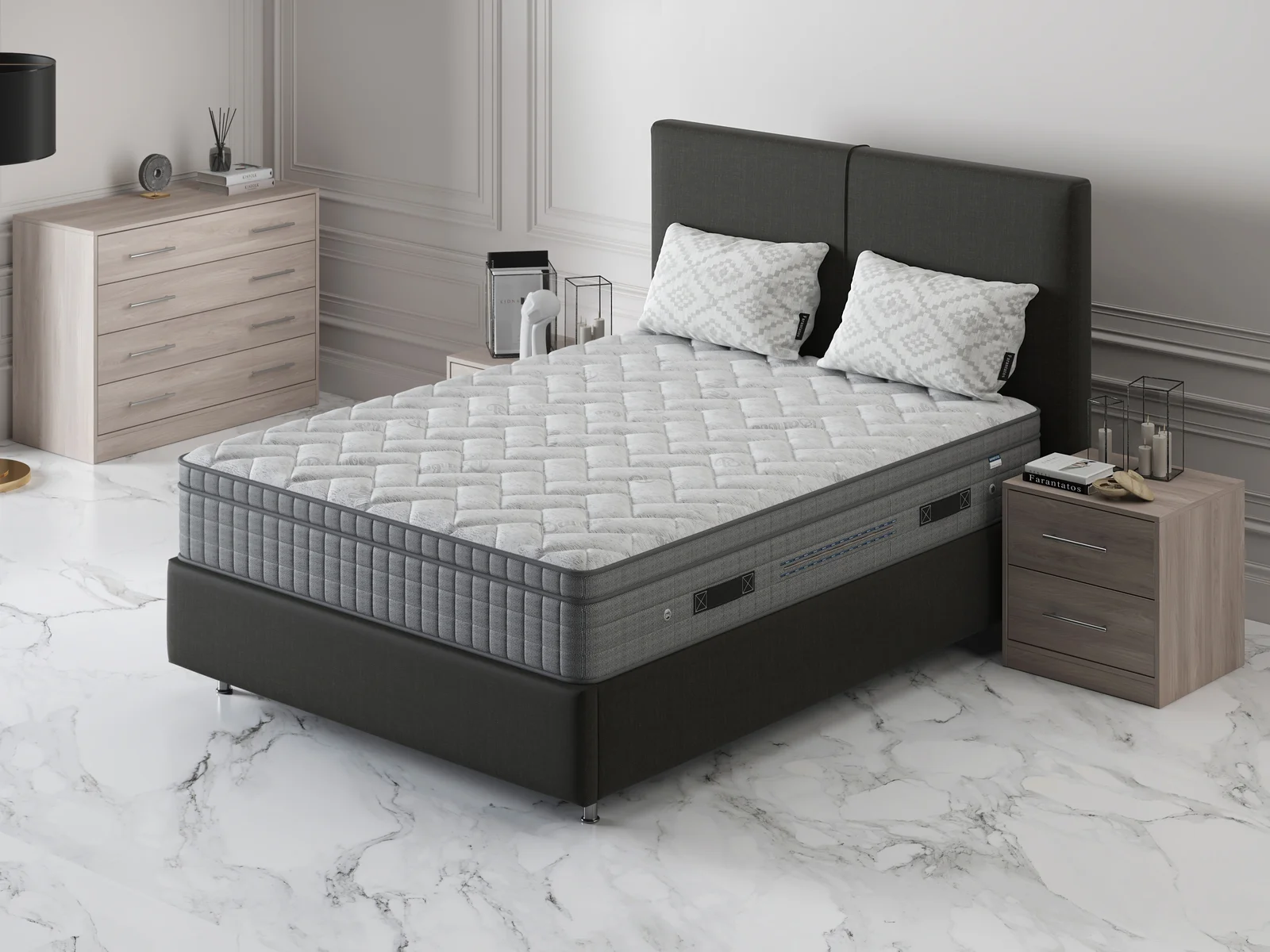 Dress the bed as you wish