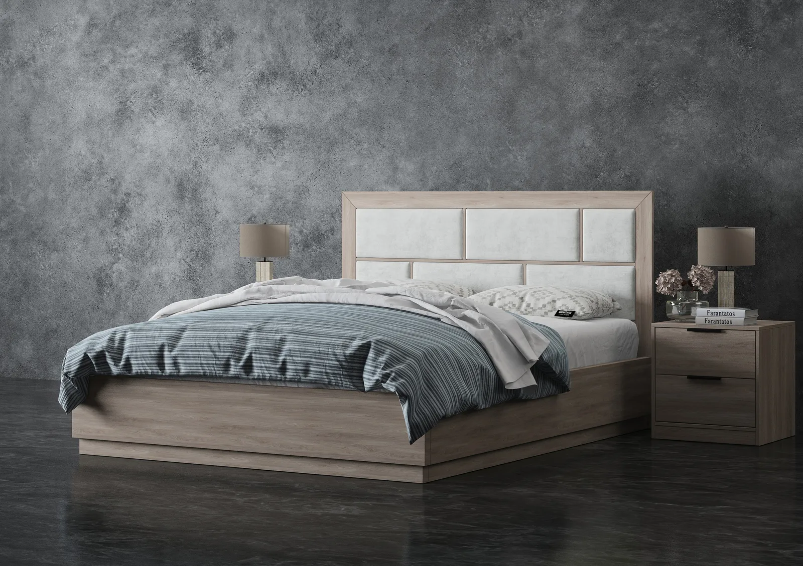 Oscar Fabric & Wood