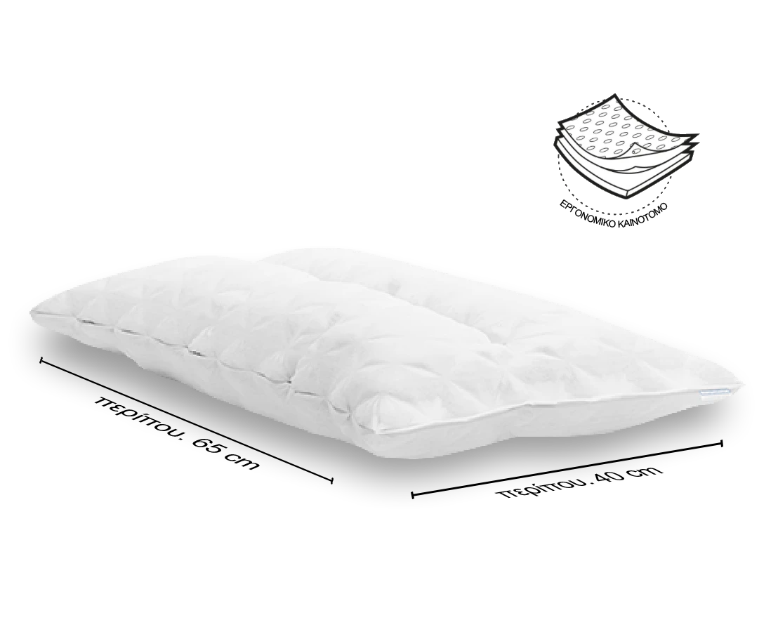 Simple Pillow with Cotton Flakes